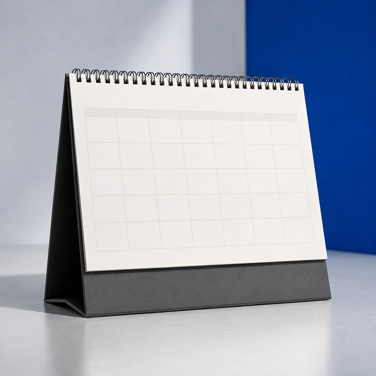 Moderner Tischkalender als Werbemittel für Unternehmen